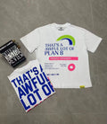 That's A Awful Lot Of Cough Syrup Plan B Graphic T-Shirt - White