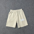 Broken Planet Market Logo Fleece Shorts - Beige