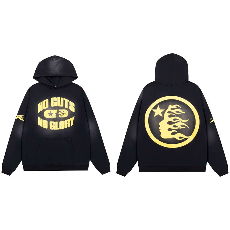 Hellstar "No Guts No Glory" Hoodie black