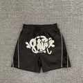 Syna World Graphic Nylon Shorts (Black)