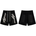 Hellstar Spiked Star Logo Black Shorts