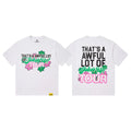 That's A Awful Lot Of Cough Syrup Jokes Up Tour T-Shirt - White