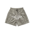 Broken Planet Market Shattered Planet Nylon Shorts - Grey