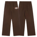 Broken Planet Market 3P Badge Sweatpants - Dark Brown