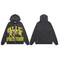 Vale Forever Valley Sport Division Vintage Wash Full-Zip Hoodie black