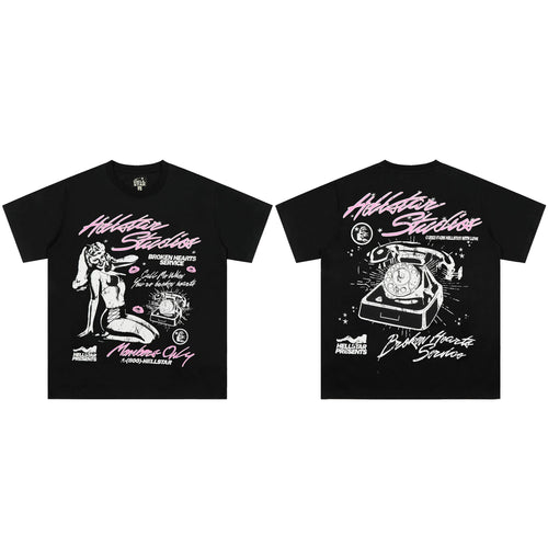 Addictive Studios Graphic Tee - Black / Pink