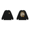Anti Social Social Club Claw Mark Long Sleeve T-Shirt - Black/Yellow