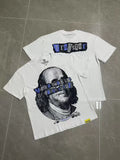 That's A Awful Lot Of Cough Syrup Benjamin Franklin Graphic T-Shirt - White