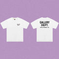 Gallery Dept. Hollywood Logo Short Sleeve T-Shirt - White/Black