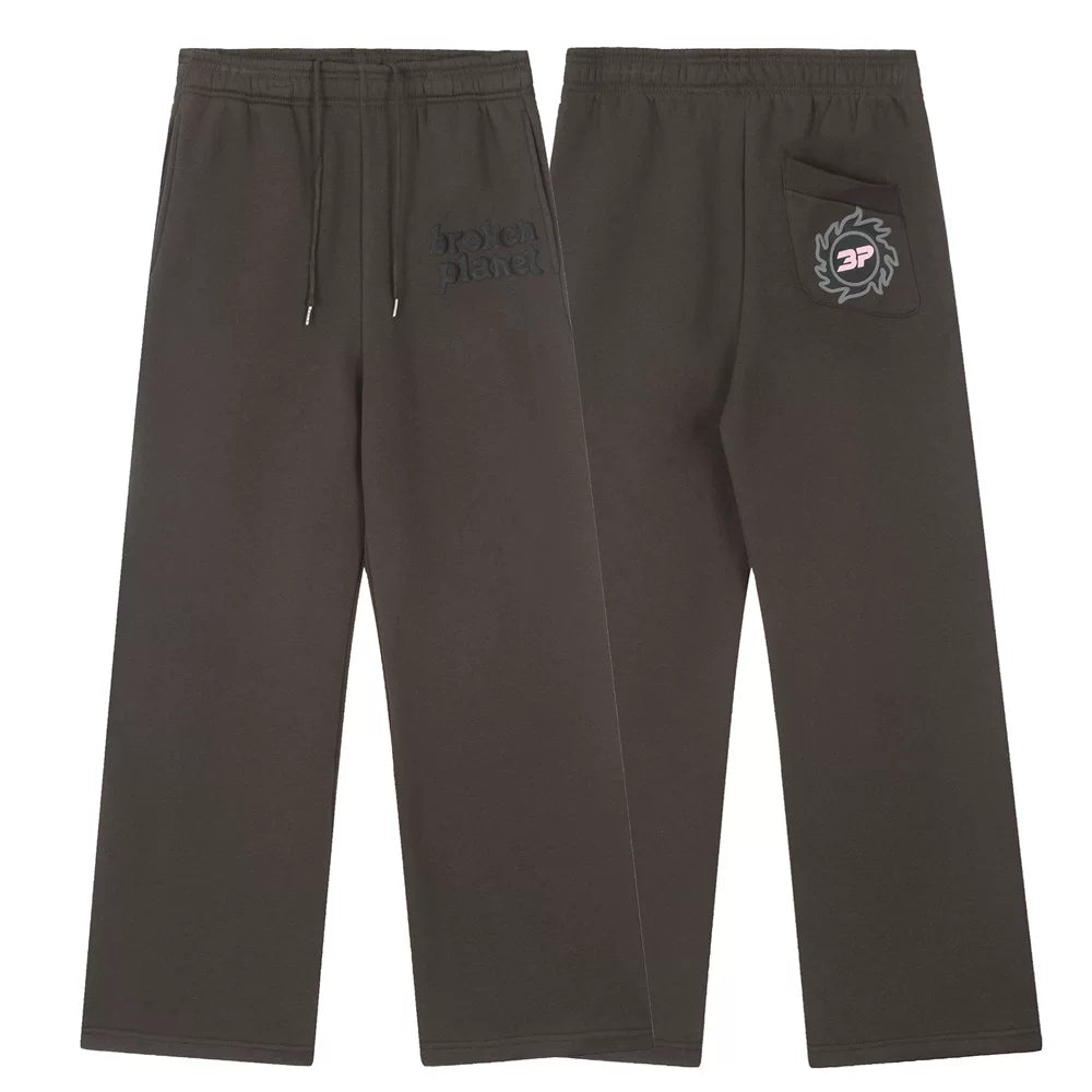 Broken Planet Market Classic Sweatpants - Dark Brown