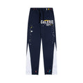 Gallery Dept. "GALERIE DEPT." Logo Paint Splatter Contrast Panel Sweatpants - Navy Blue