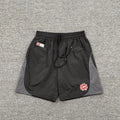 Broken Planet Market Basketball Shorts - Black / Dark Grey