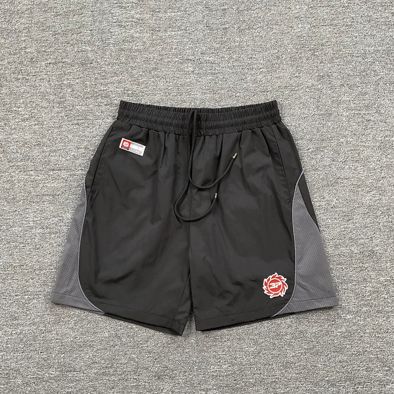Broken Planet Market Basketball Shorts - Black / Dark Grey
