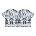 Gallery Dept. Gothic Architecture Graphic Short Sleeve T-Shirt - Black/White
