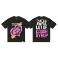 That's A Awful Lot Of Cough Syrup Heart Breaker Graphic T-Shirt - Black