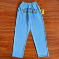 That's A Awful Lot Of Cough Syrup Classic Logo Sweatpants - Light Blue / Dark Grey