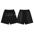 That's A Awful Lot Of Cough Syrup Tonal Side Logo Sweatshorts - Black
