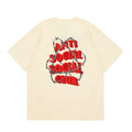 Anti Social Social Club Barbed Wire Logo T-Shirt - Cream