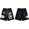 Hellstar Multi-Graphic Heavyweight Shorts black