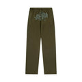 Syna World Graphic Fleece Sweatpants (Olive Green / Dark Grey)