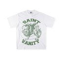 SAINT VANITY Winged Creature Graphic Short-Sleeve T-Shirt - White / Green