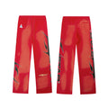 Hellstar Red Flame & Star Sweatpants