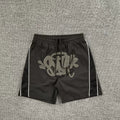 Syna World Graphic Nylon Shorts (Black)