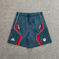 Hellstar Piping Athletic Shorts - Teal