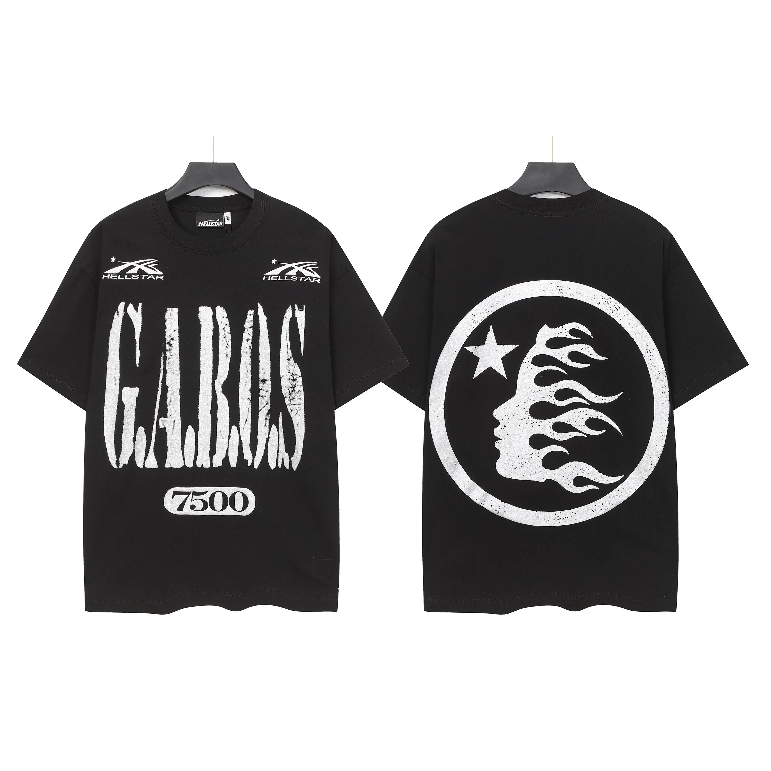 Hellstar "G.A.B.O.S 7500" Graphic Tee - Black