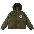 Saint Vanity Hooded Puffer Down Jacket - Olive Green