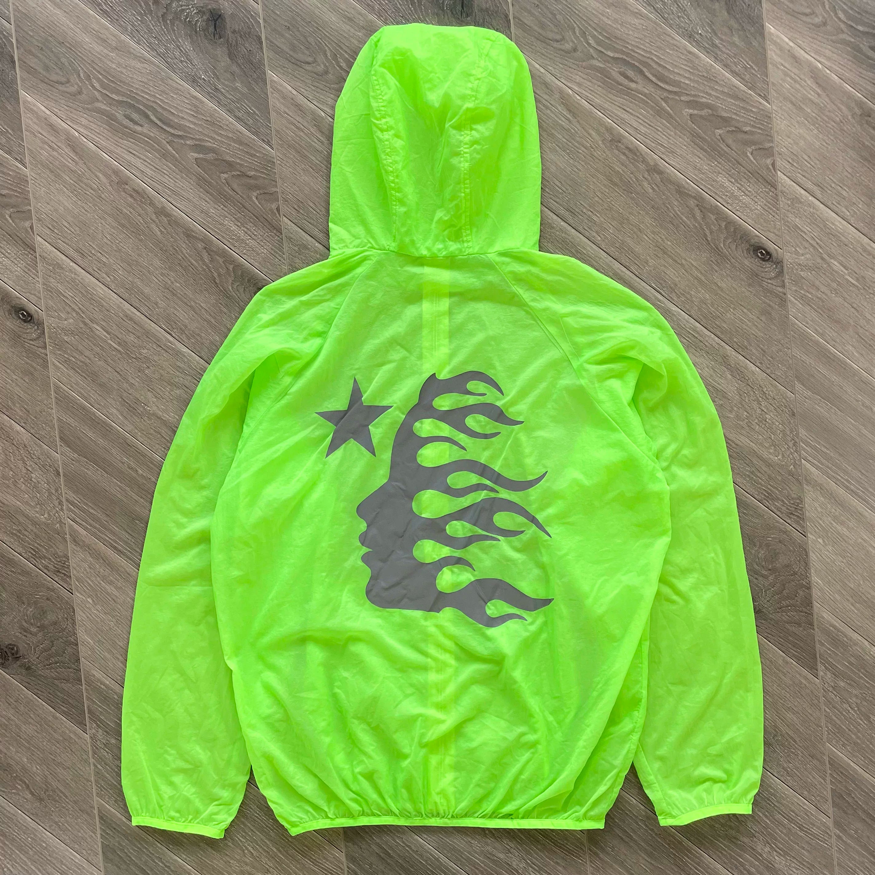 Hellstar Studios 3M Ultra-Thin Hooded Sun Protection Clothing green