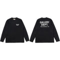 Gallery Dept. Hollywood Logo Long Sleeve T-Shirt - Black