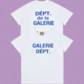 Gallery Dept. Galerie Dépt. Short Sleeve T-Shirt - White/Blue