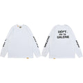 Gallery Dept. Sleeve Print DÉPT. de la GALERIE Long Sleeve T-Shirt - White/Black