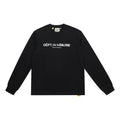 Gallery Dept. Front-Logo DÉPT. de la GALERIE Long Sleeve T-Shirt - Black