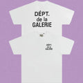 Gallery Dept. DÉPT. de la GALERIE Short Sleeve T-Shirt - White/Black