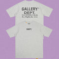 Gallery Dept. Beverly Blvd Address Short Sleeve T-Shirt - Light Grey