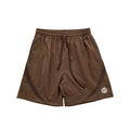 Broken Planet Market "3P" Sun Logo Basketball Shorts - Brown