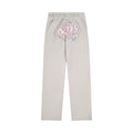 Syna World Graphic Fleece Sweatpants (Grey / Pink)