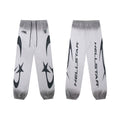 Hellstar Curved Horn & Star Grey Sweatpants