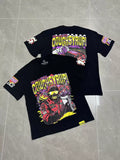 That's A Awful Lot Of Cough Syrup Racing Driver Graphic T-Shirt - Black