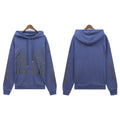Who Decides War Stained Glass Outline Hoodie - Blue/Purple