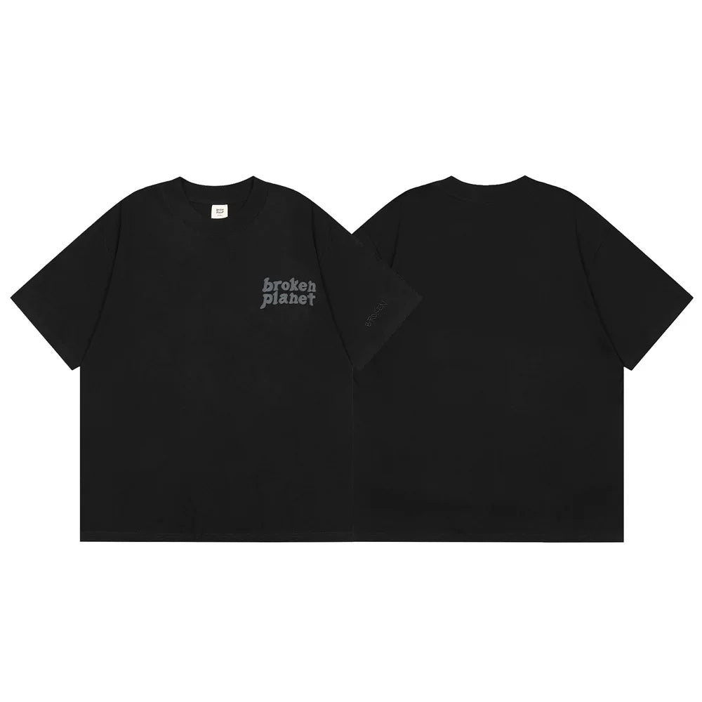 Broken Planet Market Minimalist Font Logo T-Shirt