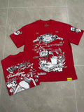 That's A Awful Lot Of Cough Syrup Pharmacy Apothecary Graphic T-Shirt - Red