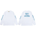 Gallery Dept. Sleeve Print DÉPT. de la GALERIE Long Sleeve T-Shirt - White/Blue