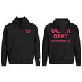 Gallery Dept. Red Logo Hoodie
