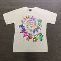 Hellstar Spiral Dancing Figures Graphic Tee - White