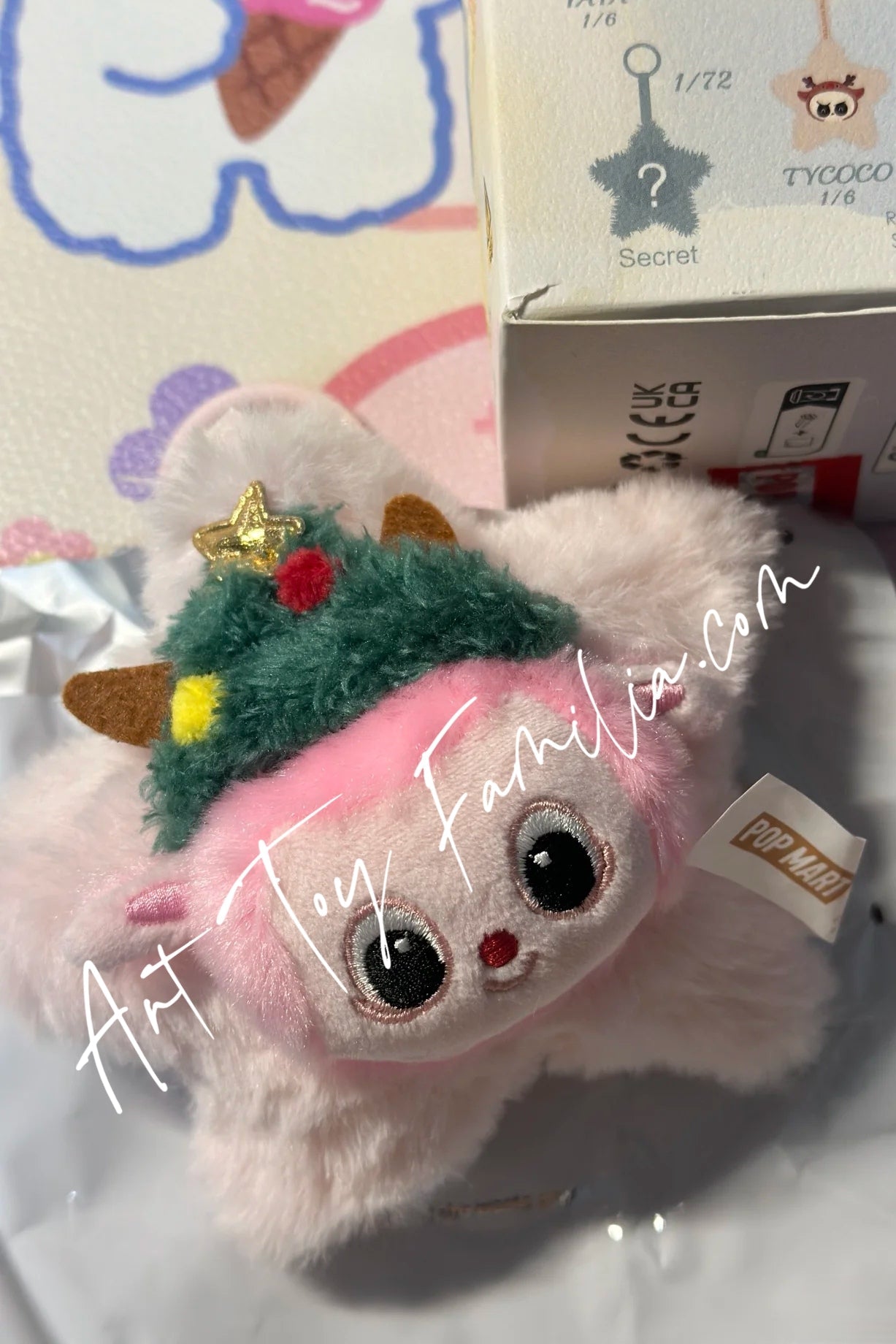 The Monsters Classic Series-Sparkly Plush Pendant Blind Box