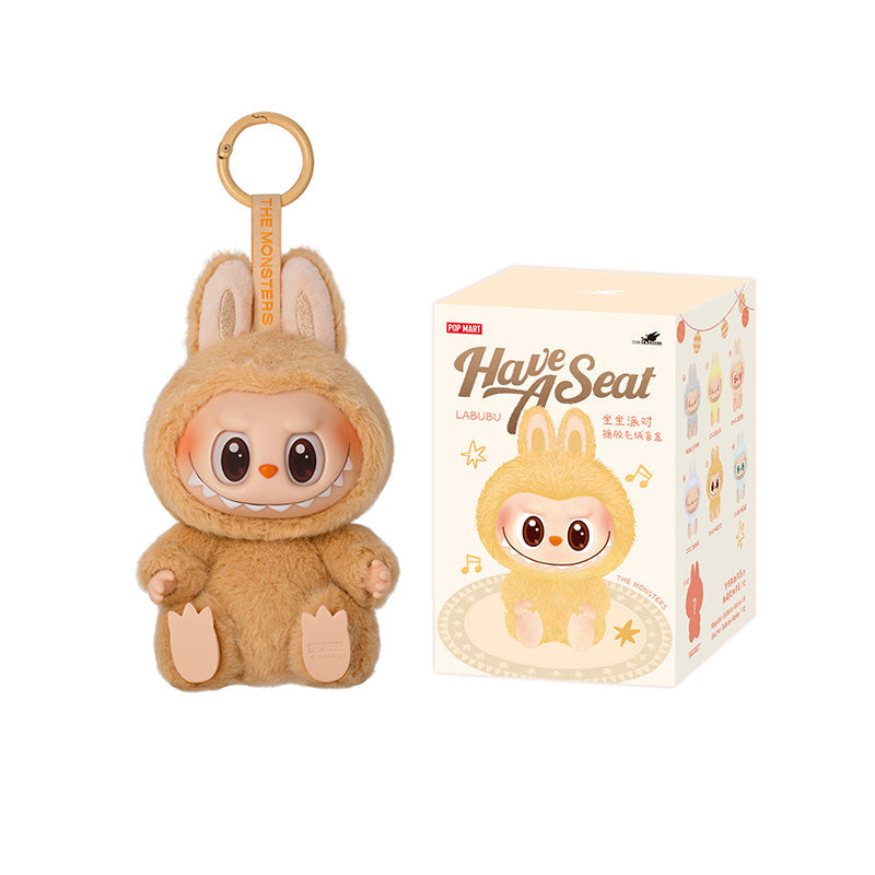 POP MART Labubu Have a Seat Series Plush Pendant (100% authentic)