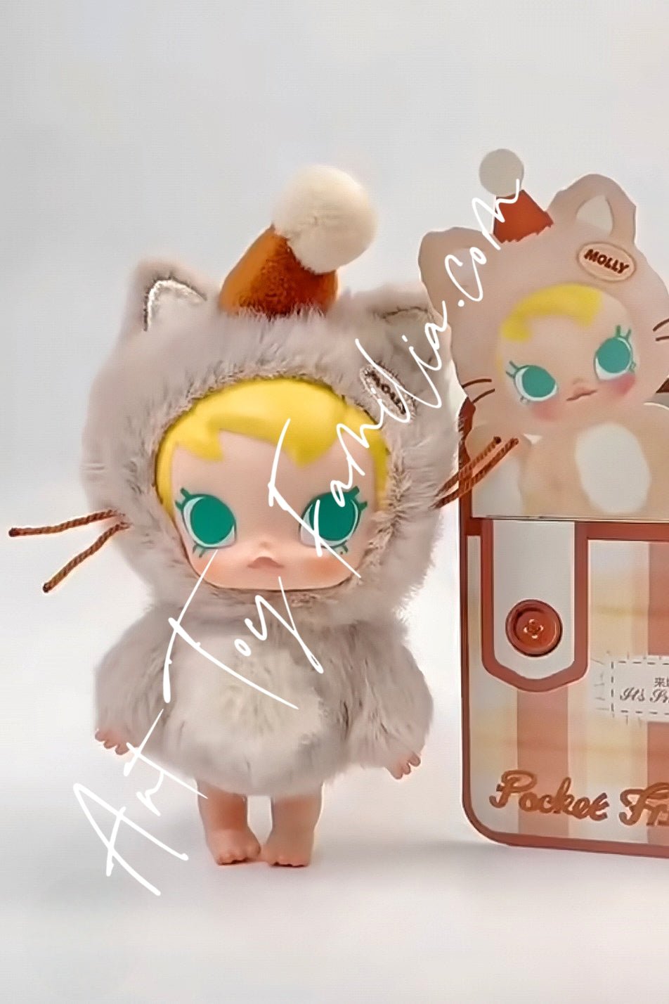 Baby Molly Pocket Friends Series Vinyl Plush Pendant